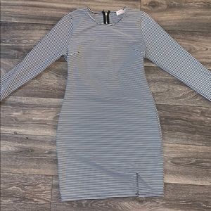 Cute striped mini dress